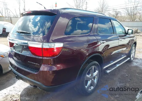 2012 Dodge Durango Citadel z USA, uszkodzony, nr VIN 1C4RDJEG2CC309222